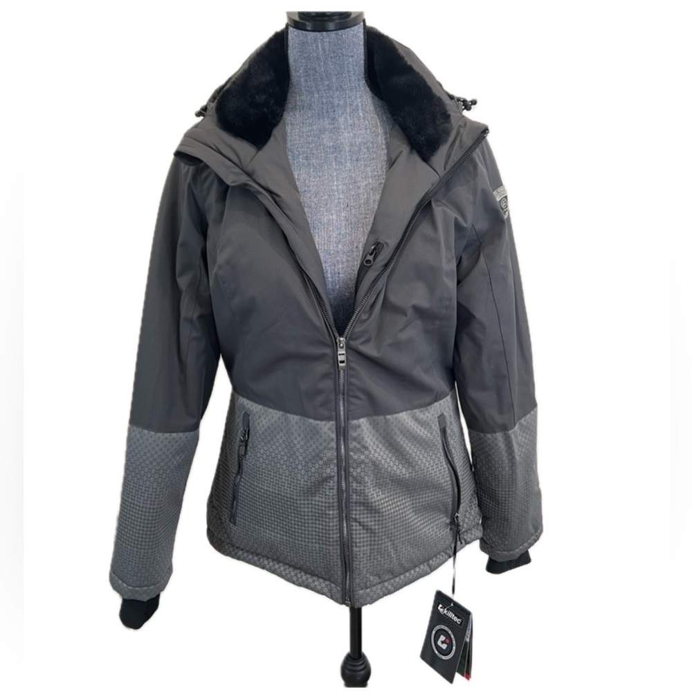 NWT Killtec Anthracite Pojo Women's Gray Ski Jacket